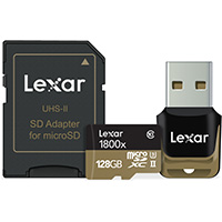 レキサー Professional 1800x microSDXC UHS-IIカード