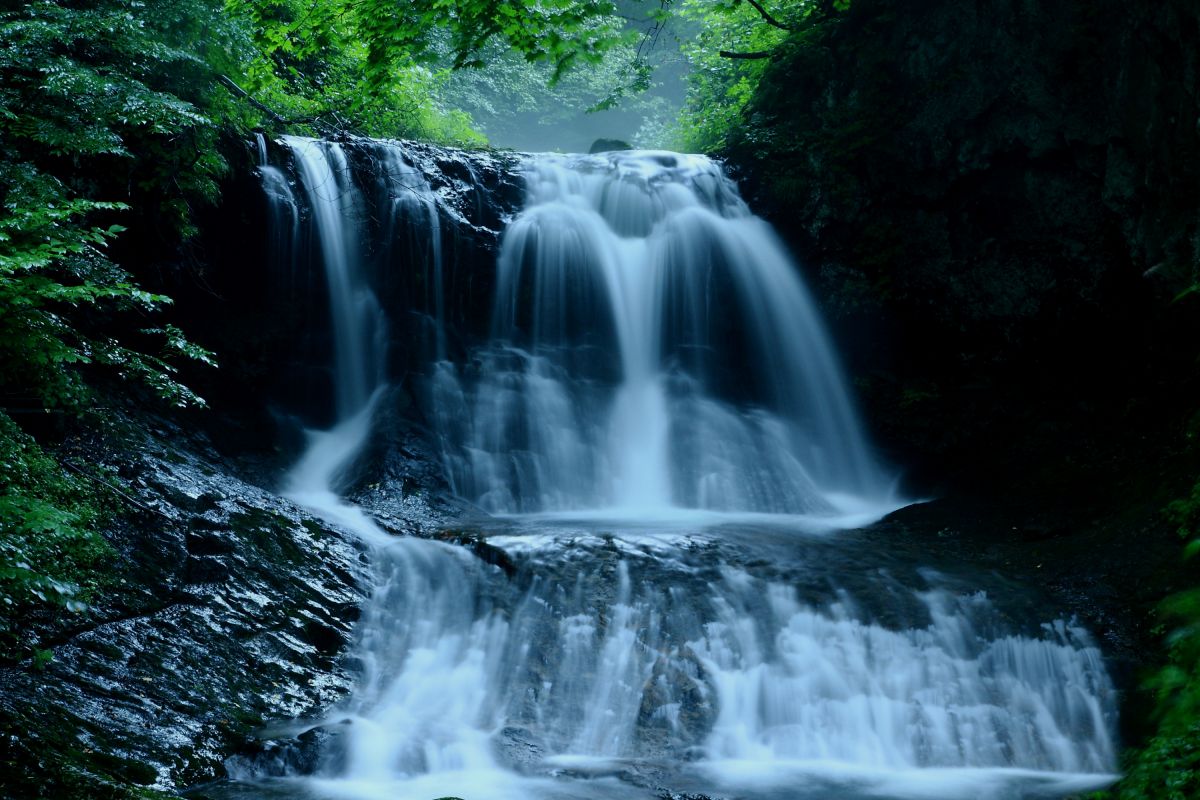 平和の滝（北海道）