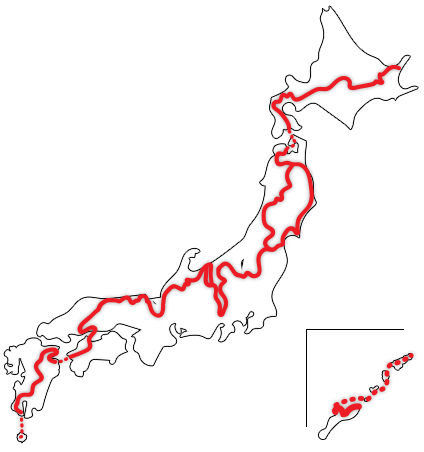 日本地図