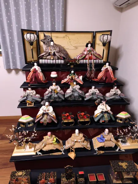 お内裏様になりたいにゃ