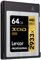 「レキサー Professional 2933x XQD 2.0カード」64GB